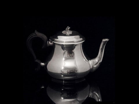 Puiforcat Antique Sterling Silver 6pc. Tea Set with Sterling Tray - c. 1895 第 11 页