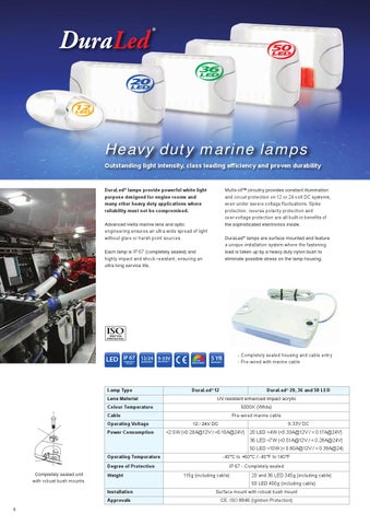 Hella marine 商用 Vessel 灯饰手册 - 国际 第 6 页