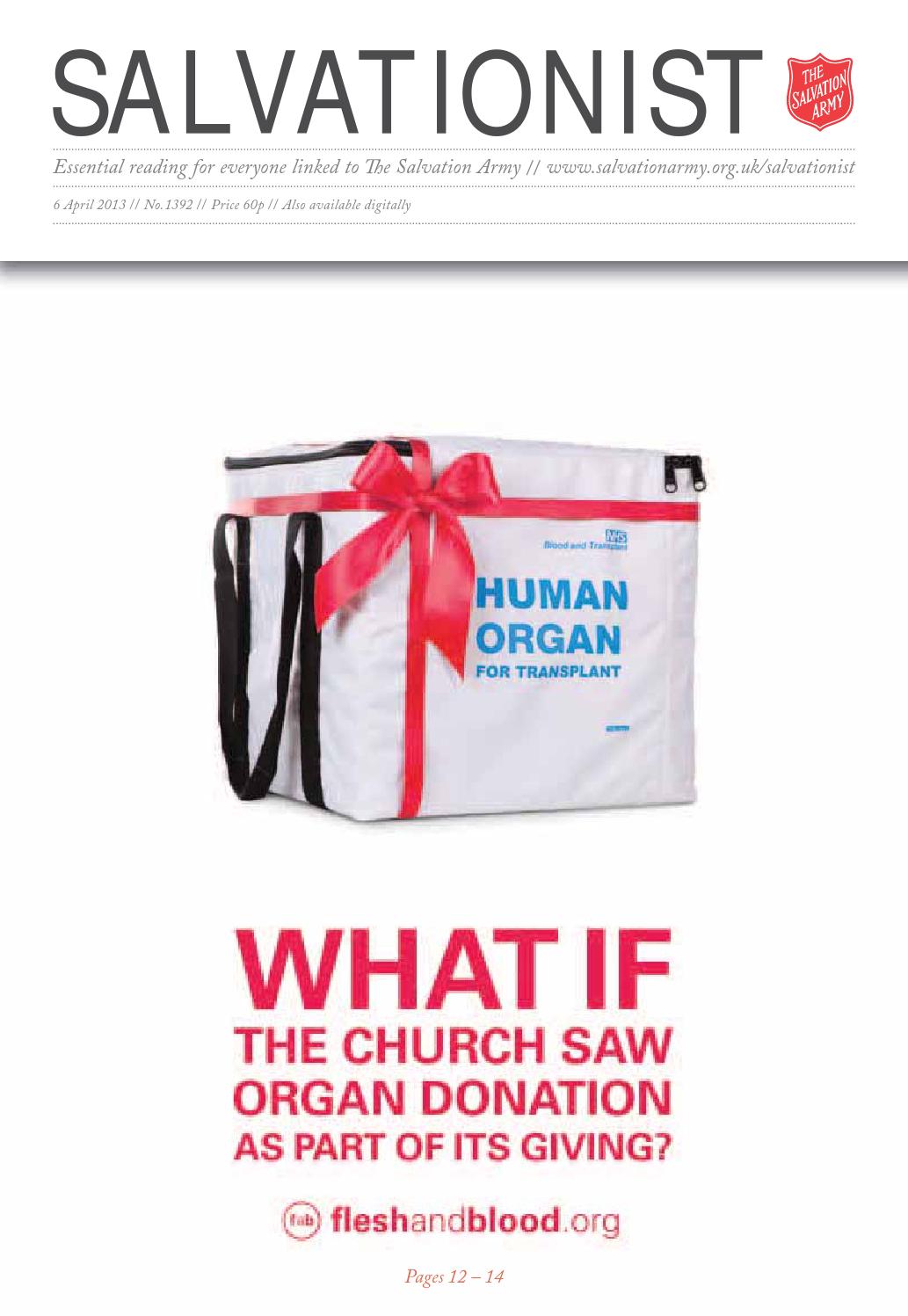 Salvationist 6 apr 2013 by The Salvation Army UK and Ireland Issuu