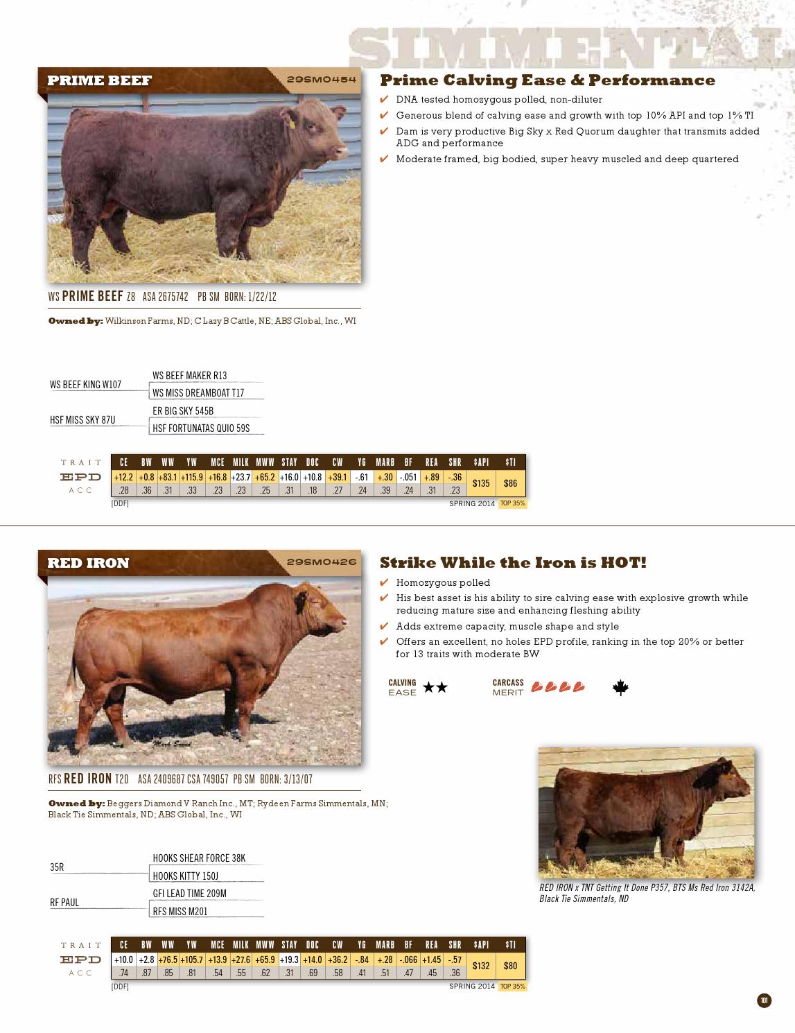 ABS Spring 2014 Beef Sire Directory by ABS Global, Inc. Issuu