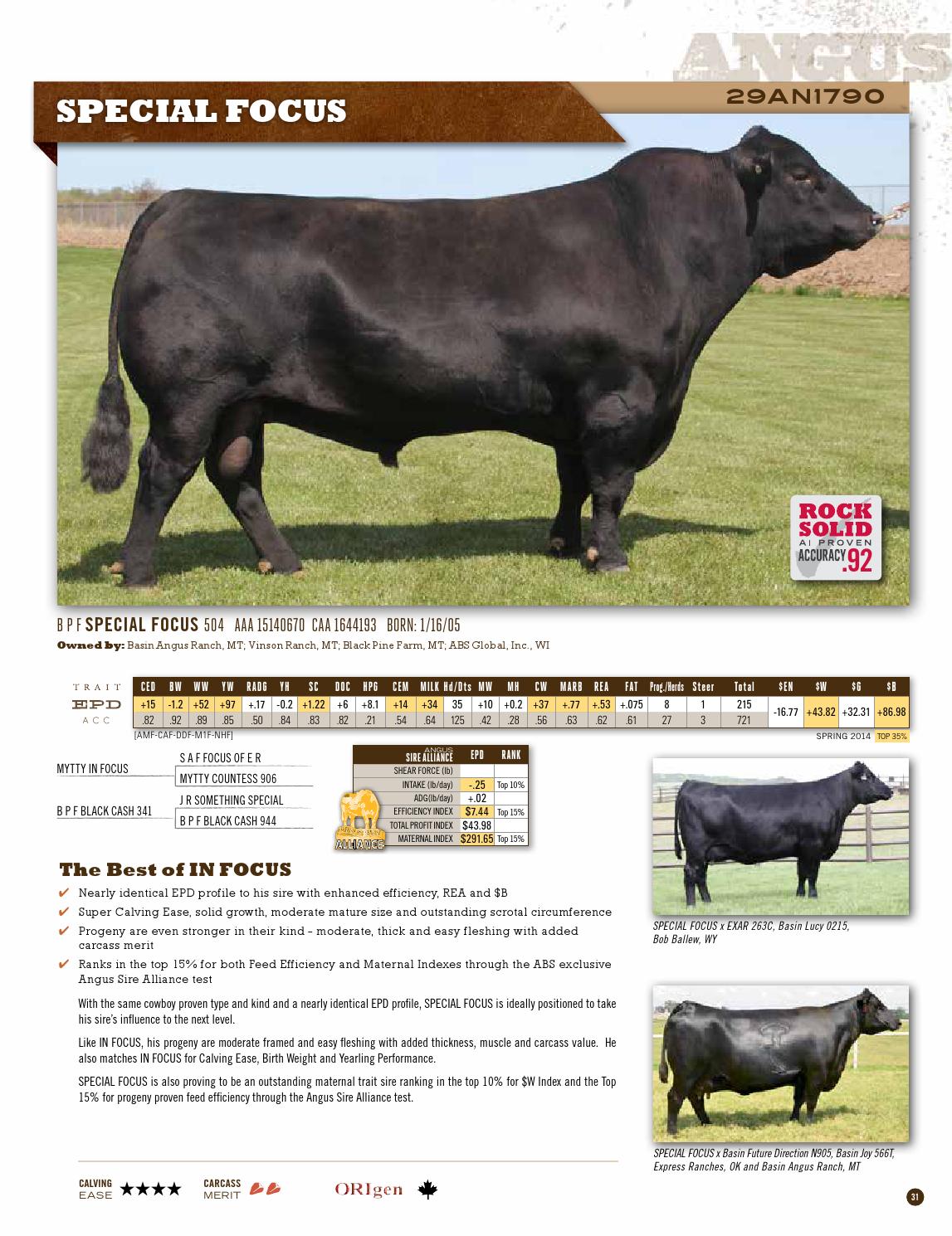 ABS Spring 2014 Beef Sire Directory by ABS Global, Inc. Issuu