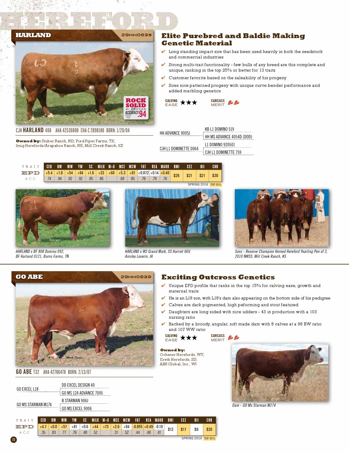 ABS Spring 2014 Beef Sire Directory by ABS Global, Inc. Issuu