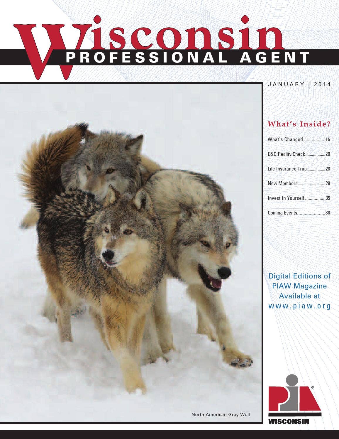 January 2014 Professional Agent by Professional Insurance Agents of ...