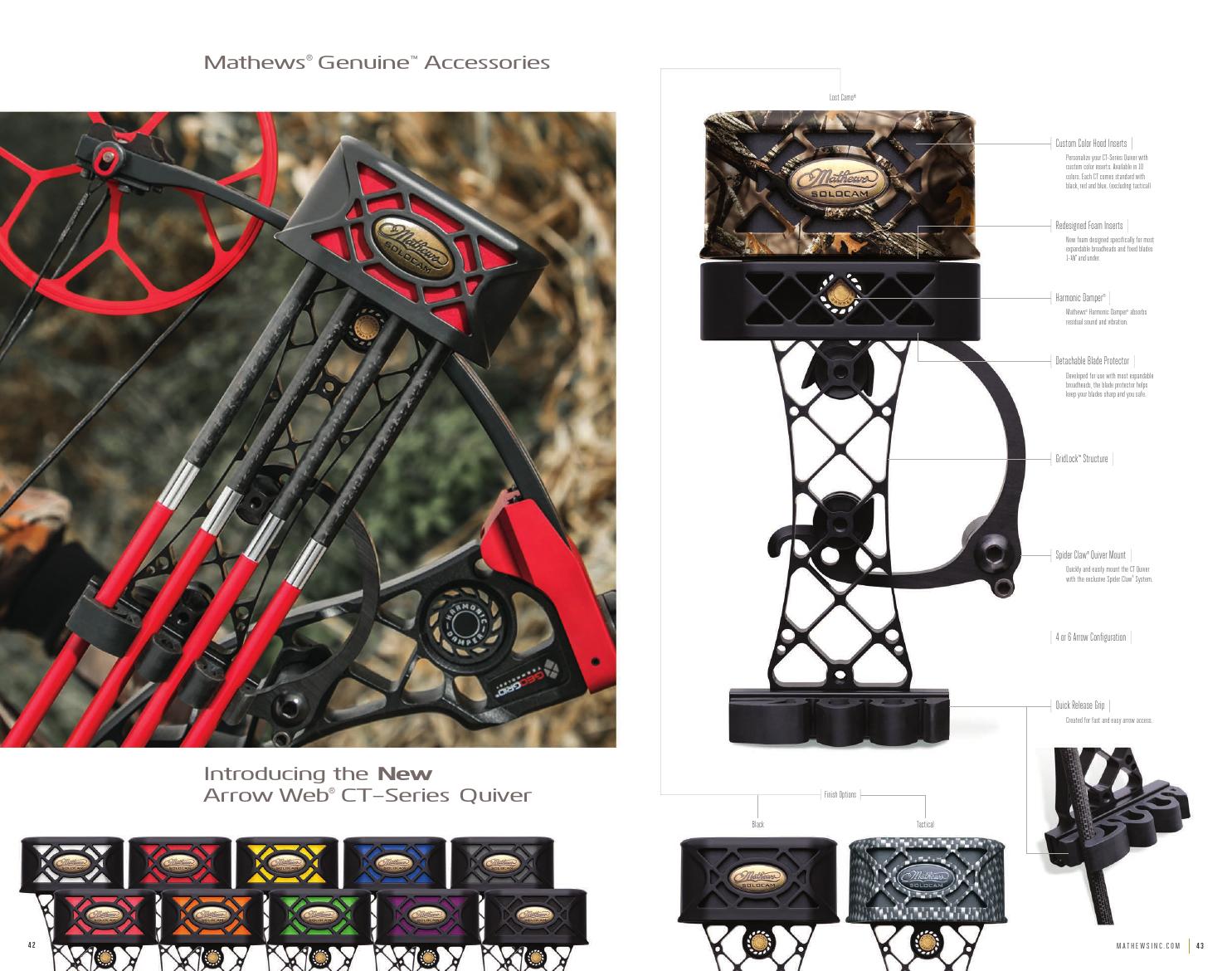 Archery Accessories Mathews Genuine Quiver 6 Arrow Foam Insert