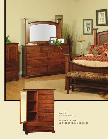 E & G Amish Furniture 2012 Nisely 柜 目录 / Bedrooms / 第 21 页