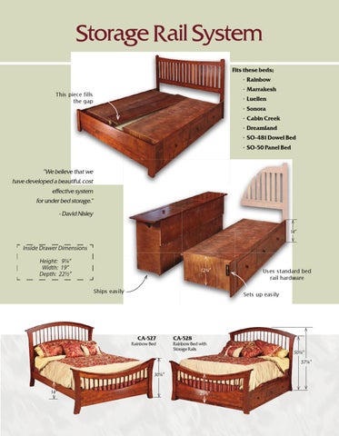E & G Amish Furniture 2012 Nisely 柜 目录 / Bedrooms / 第 3 页