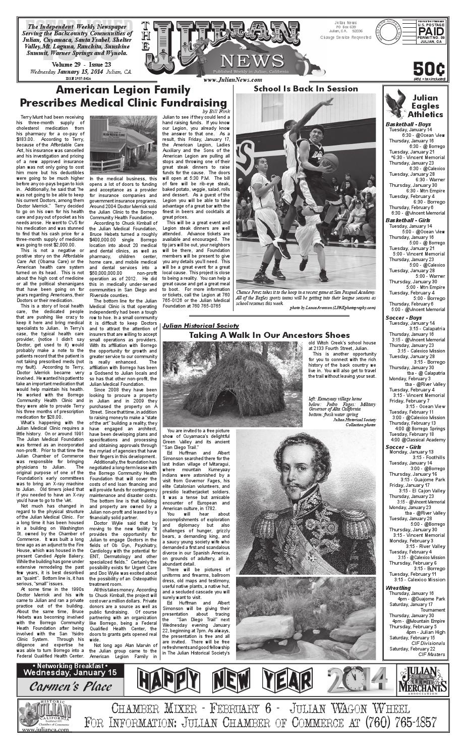 Juliannews 29 23 by Julian News Issuu