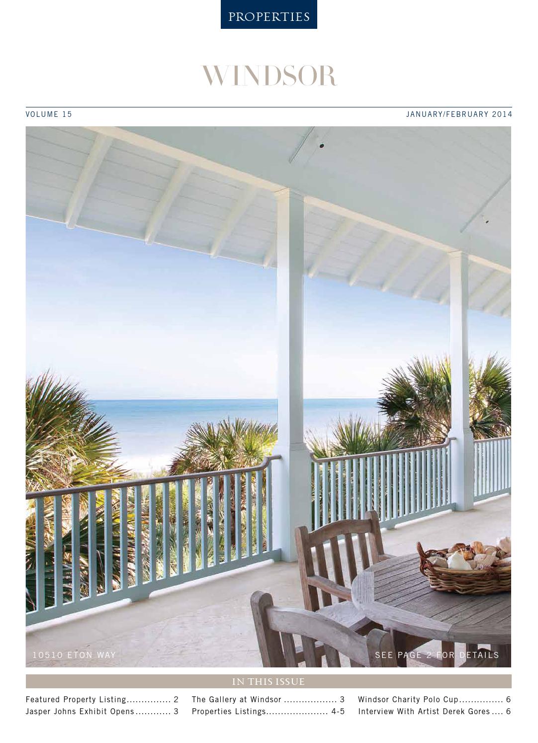 Windsor Properties Newsletter JanuaryFebruary 2014 by Windsor