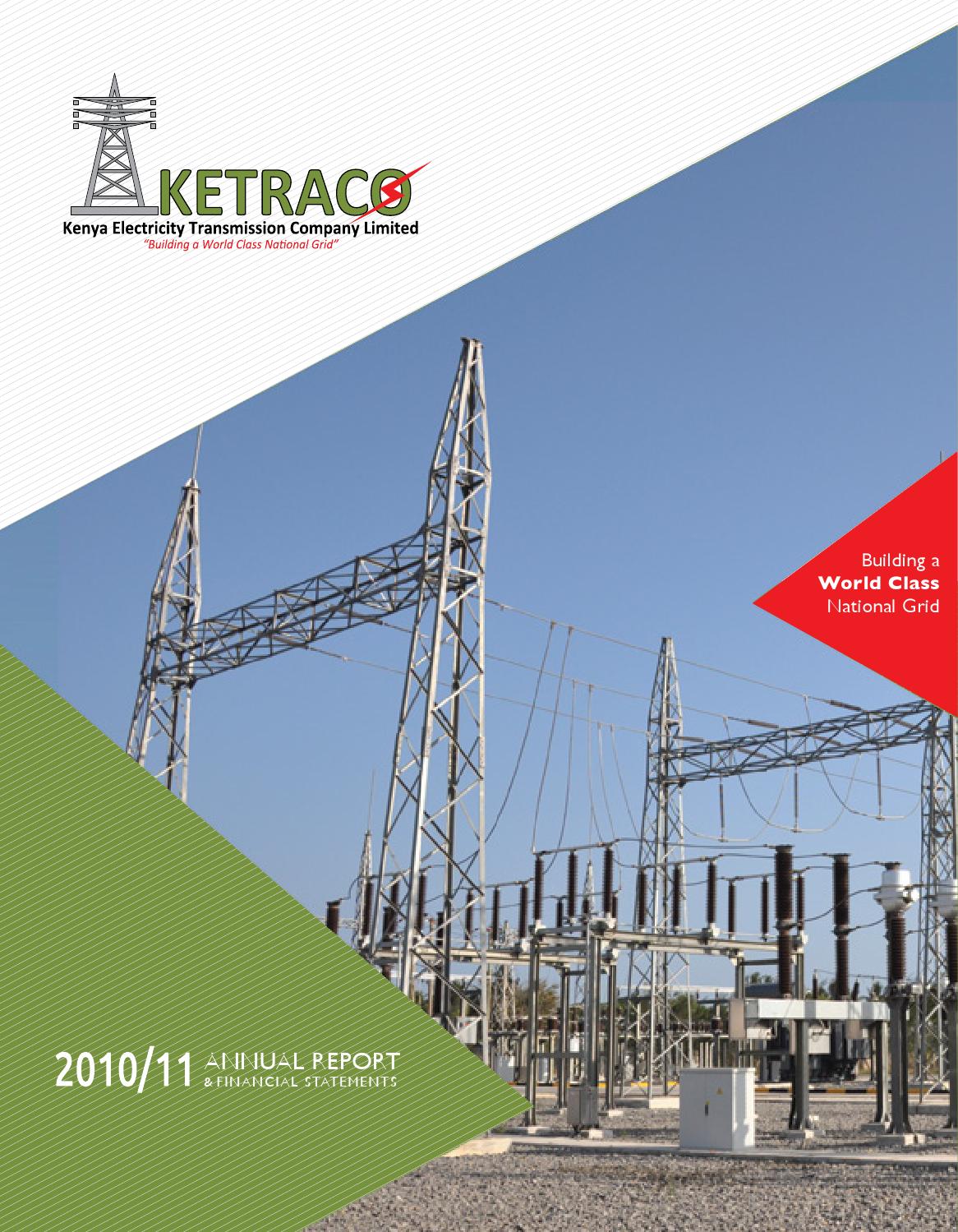 KETRACO Annual Report by Arnold Njuki Issuu