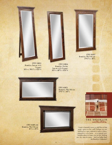 2014 Criswell 目录 / 卧室 家具 / E & G Amish Furniture 第 19 页