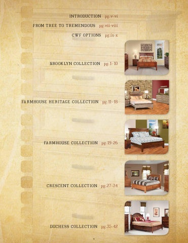 2014 Criswell 目录 / 卧室 家具 / E & G Amish Furniture 第 2 页