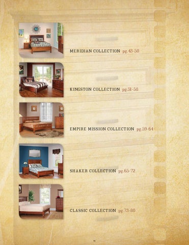2014 Criswell 目录 / 卧室 家具 / E & G Amish Furniture 第 3 页