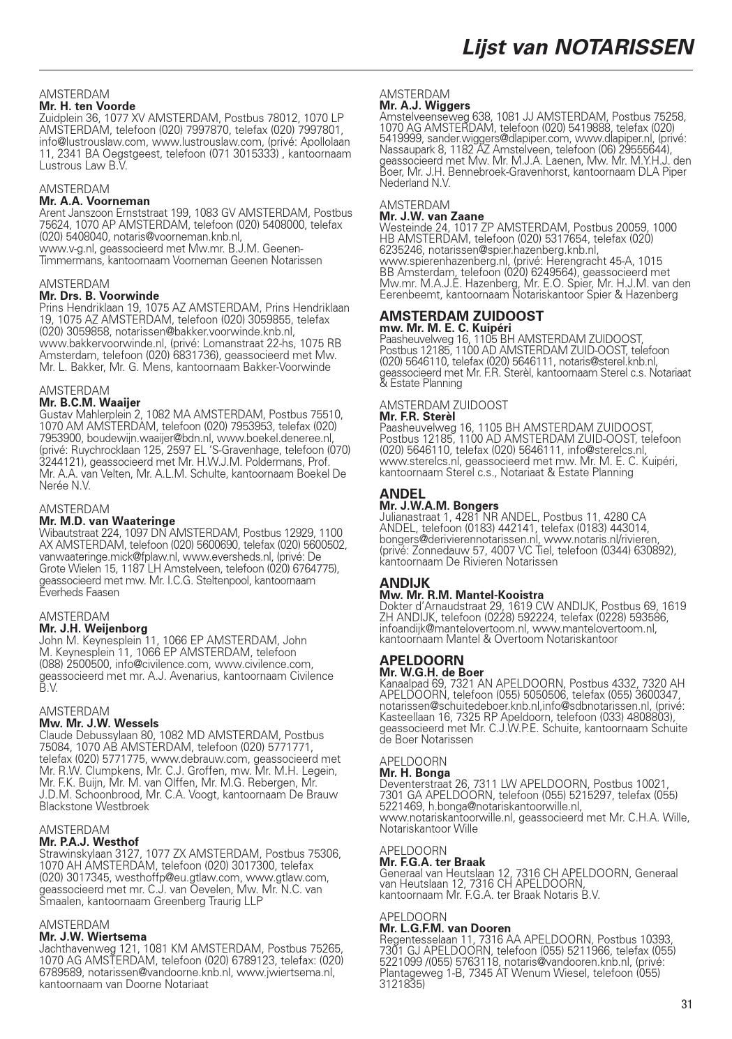 Notaris Agenda 14 By Louwers Mediagroep Issuu