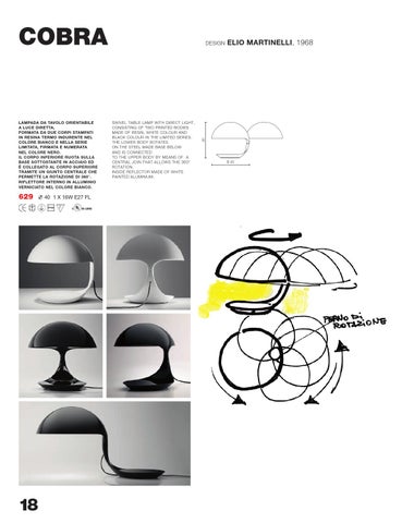 martinelli luce spa 灯饰目录 · Catalogo lampade 2014 martinelliluce 第 20 页
