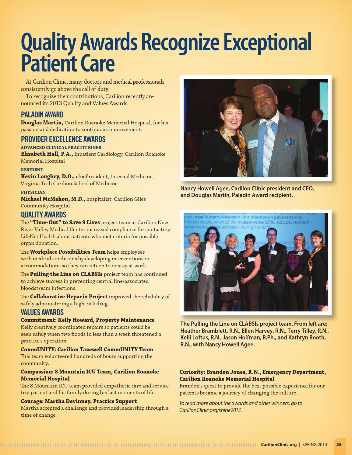 Carilion Clinic Living Spring 2014 by Carilion Clinic Issuu