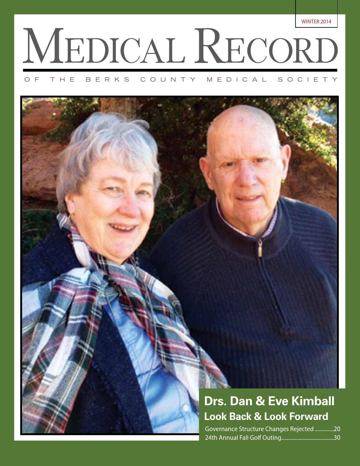The Berks County Medical Society Medical Record Winter 2014 by Hoffmann ...