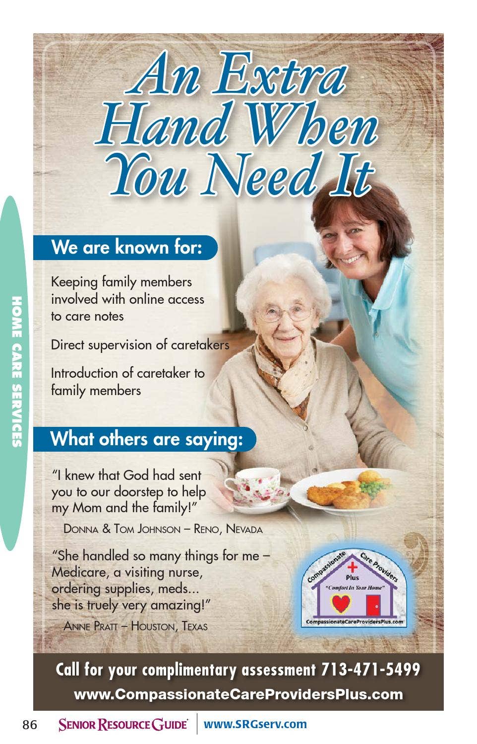 Senior Resource Guide Southwest Houston (October 2013 - March 2014) by ...