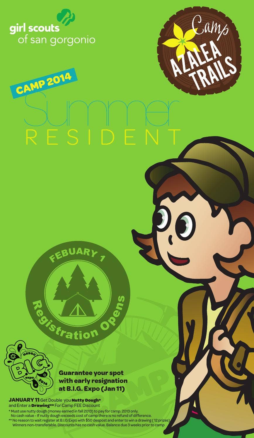Camp book issuu by Girl Scouts of San Gorgonio - Issuu