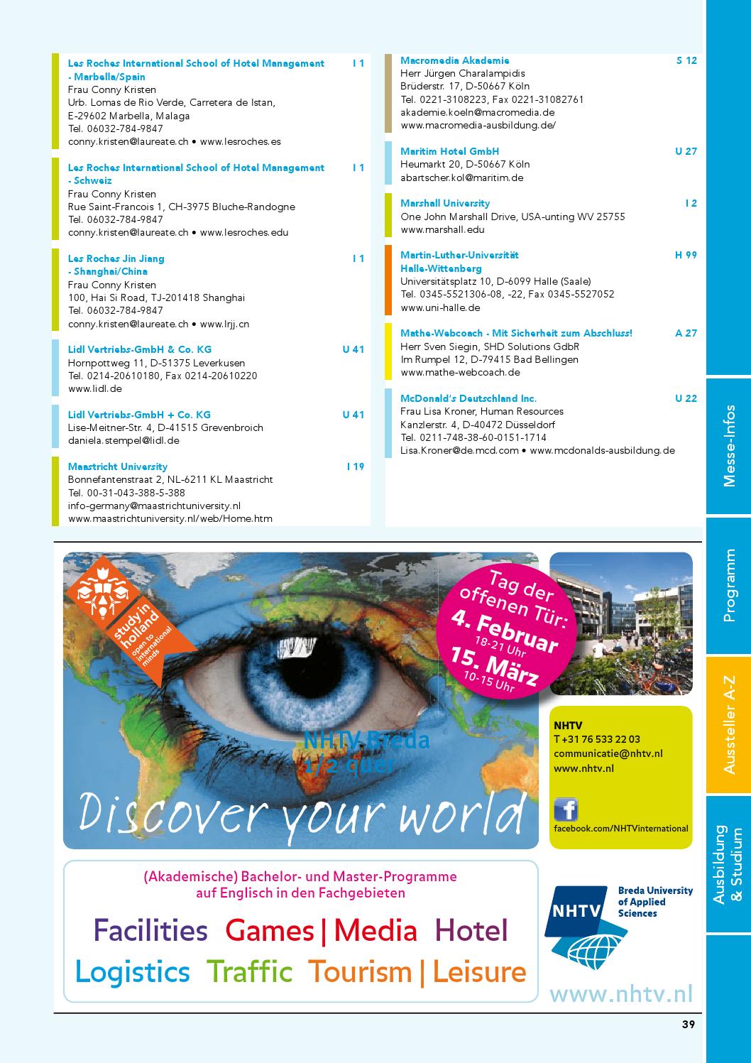 Einstieg Köln 2014 Messekatalog by Einstieg GmbH - Issuu