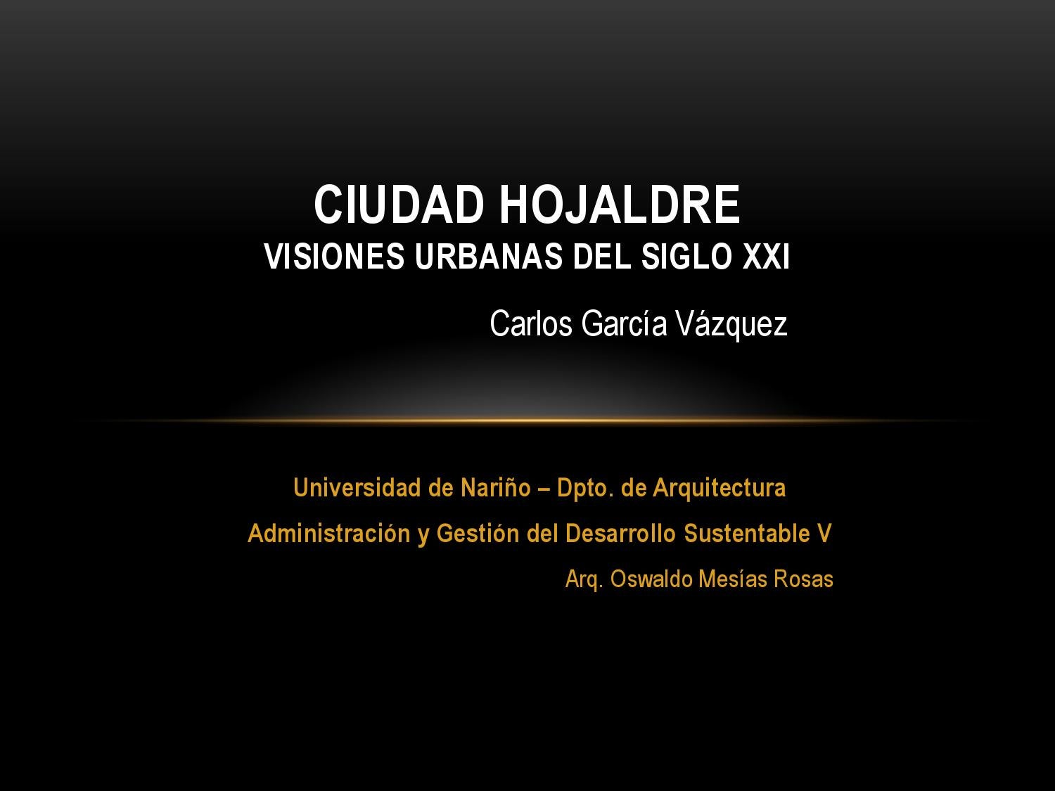 Ciudad Hojaldre by Oswaldo Mesías Issuu