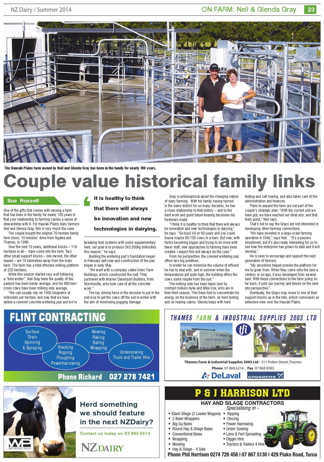 NZ Dairy Summer 2014 by Waterford Press Limited Issuu