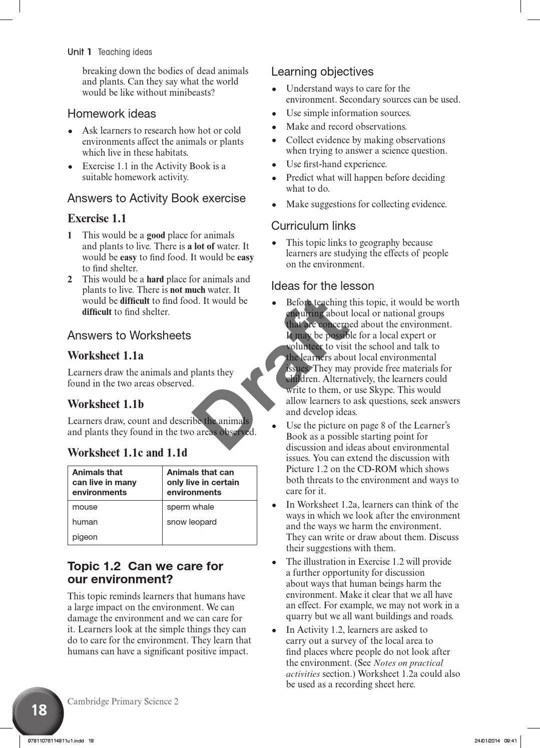 Cambridge Primary Science Teacher's Resource Book 2 with CD-ROM by ...