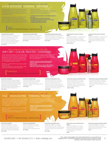 JAN - MAR Glamour Beauty Center Product 家具目录 第 11 页