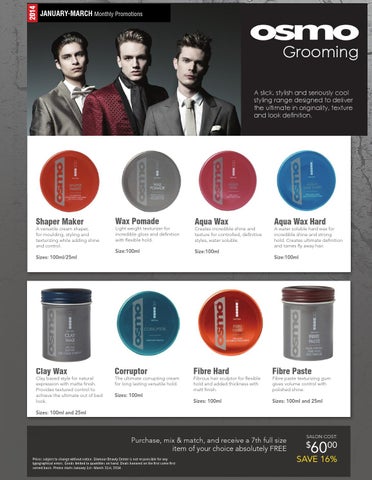 JAN - MAR Glamour Beauty Center Product 家具目录 第 14 页