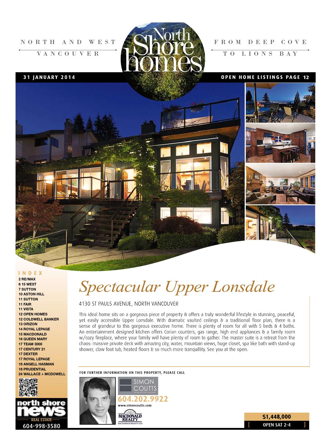 North Shore Homes Real Estate January 31 2014 by North Shore News Issuu