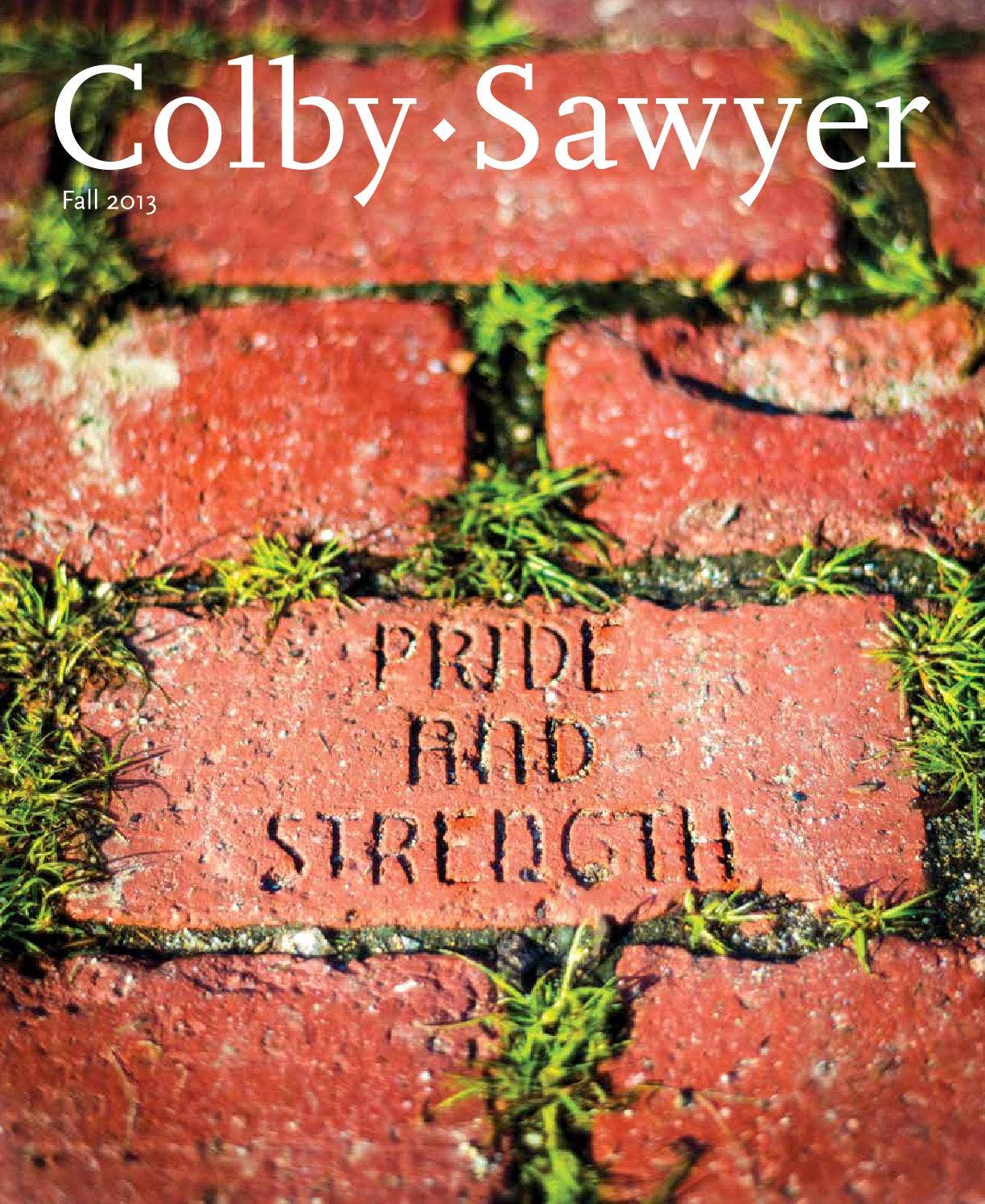 ColbySawyer Magazine Fall 2013 by ColbySawyer College Issuu