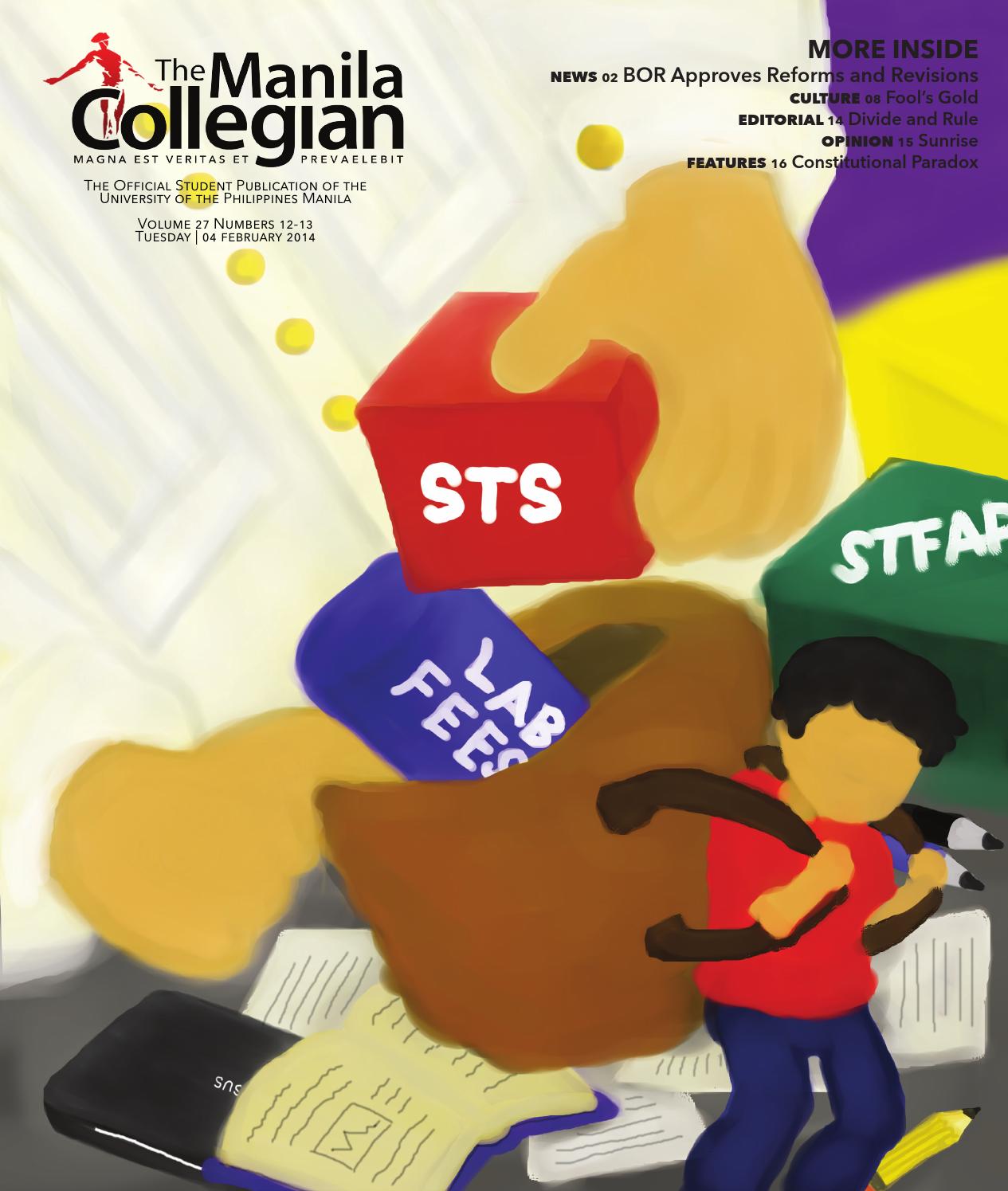 The Manila Collegian Volume 27 Issues 12 13 By The Manila
