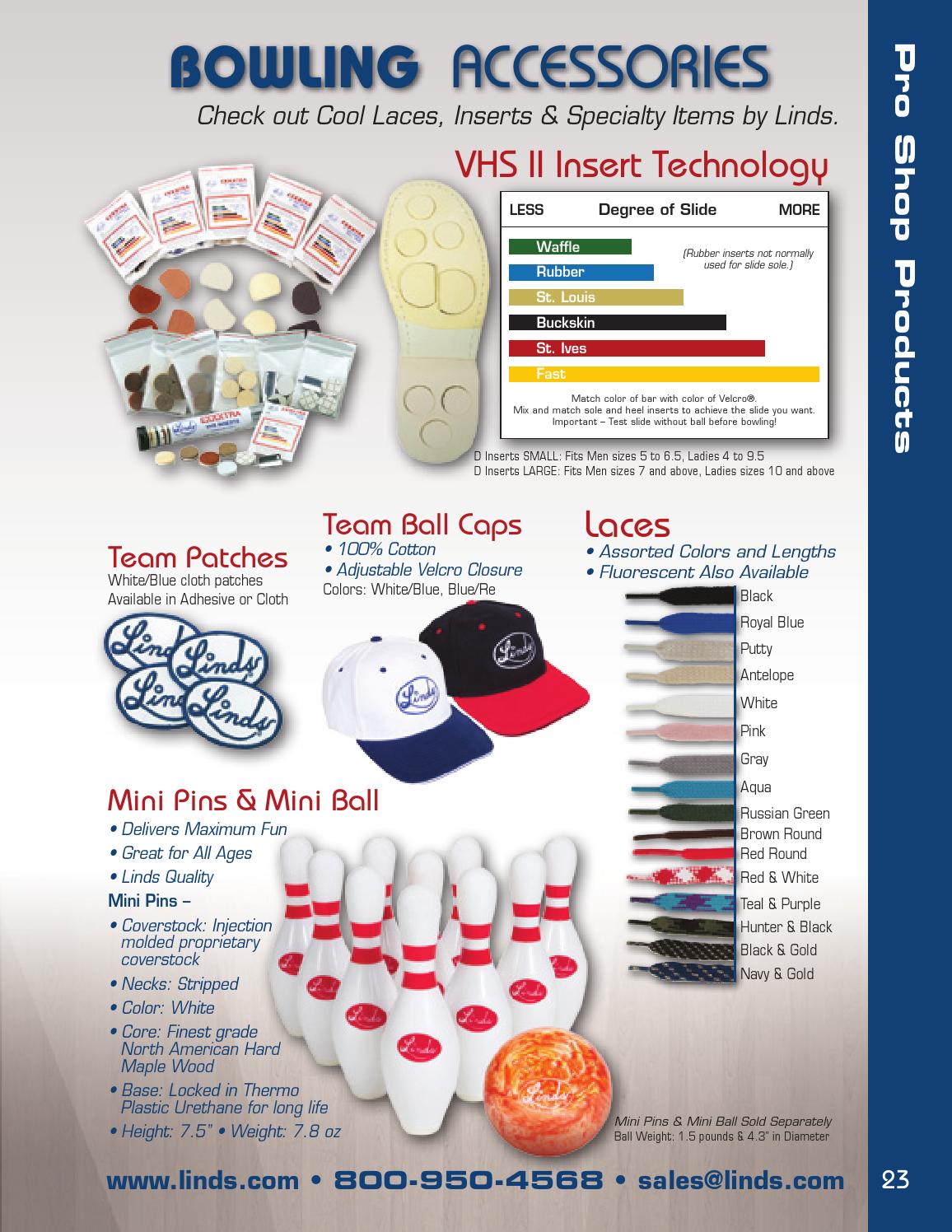 Linds Quality Bowling Products by International Bowling Industry