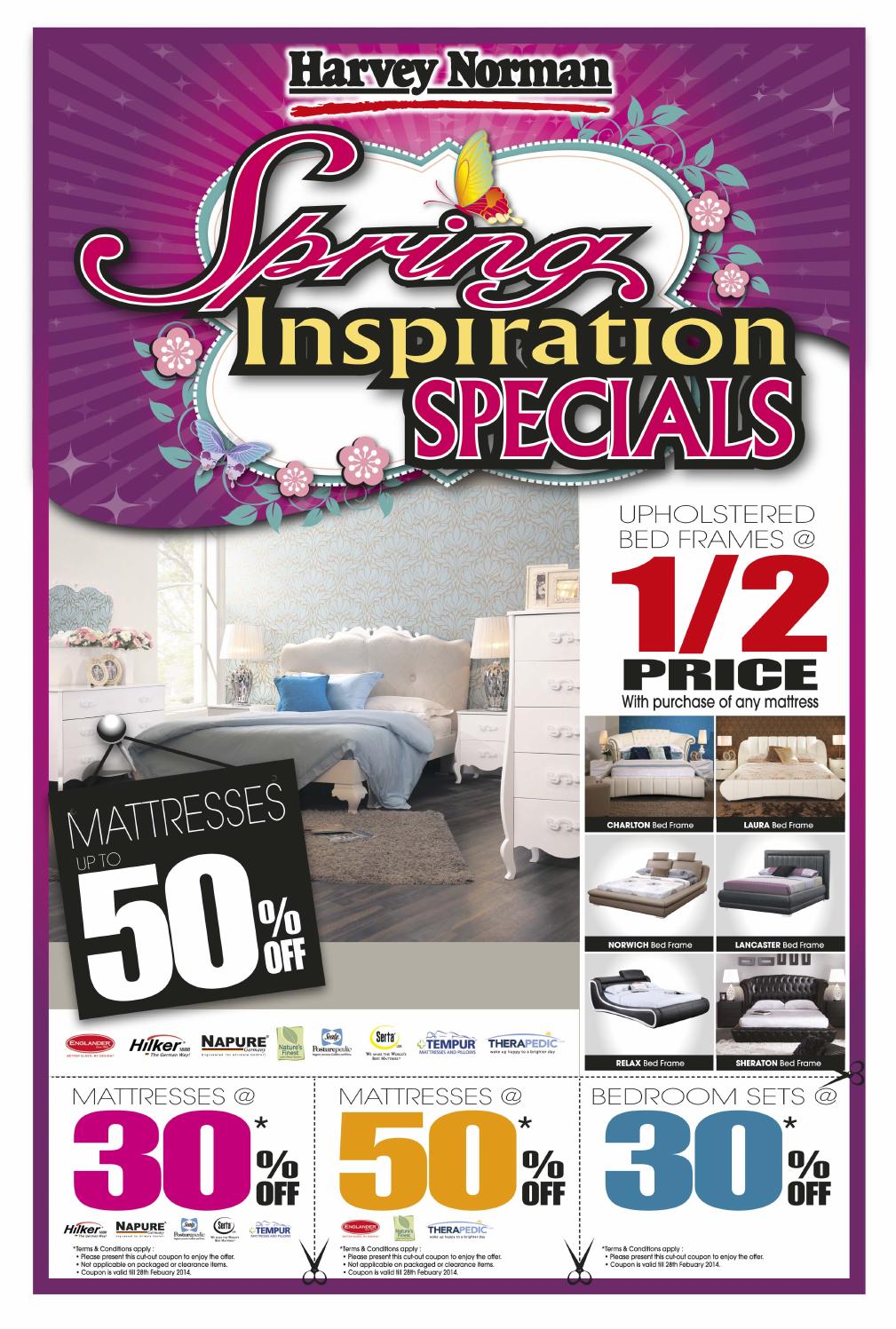 Spring Inspiration Specials (Furniture & Bedding) Harvey Norman Malaysia by Harvey Norman