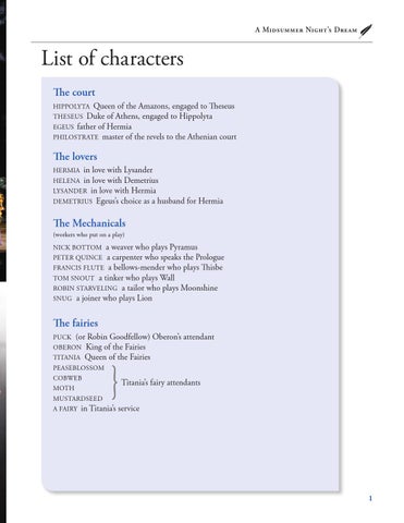Cambridge School Shakespeare A Midsummer Night's Dream (latest edition ...