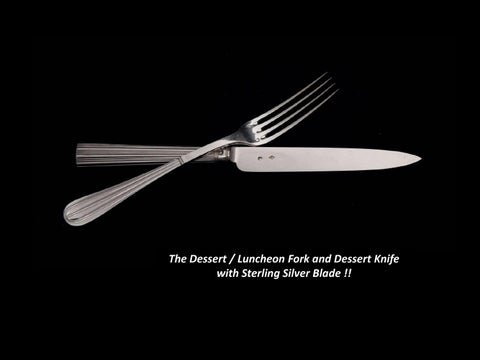 Stunning Christofle (Cardeilhac) 294 pc. Antique Sterling Silver Flatware Set !! 第 7 页