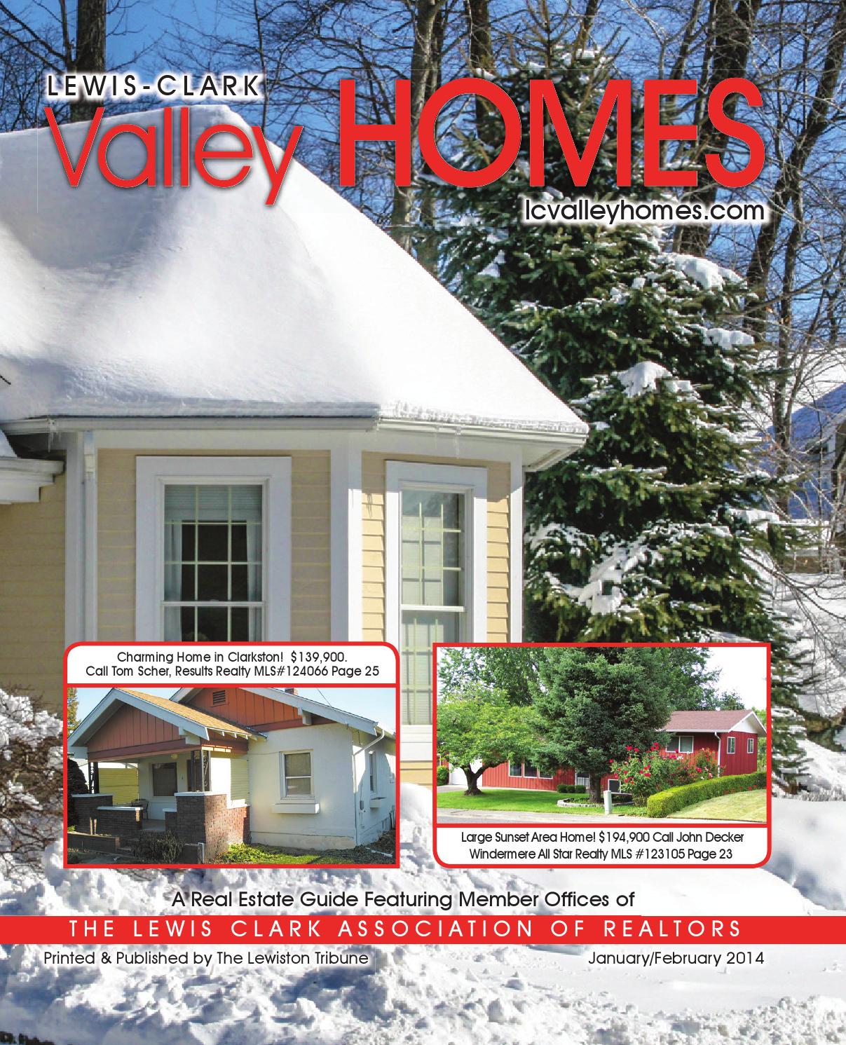 LewisClark Valley Homes, Jan/Feb 2014 by Lewiston Tribune Issuu