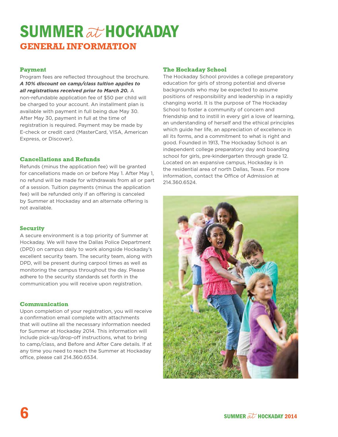 Hockaday 2014 Summer Catalog by The Hockaday School Issuu