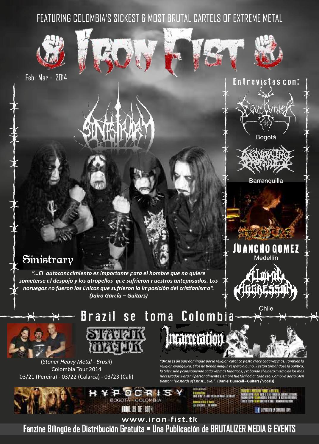 IRON FIST 14 by IRON FIST ´Zine (Colombia South America) Issuu