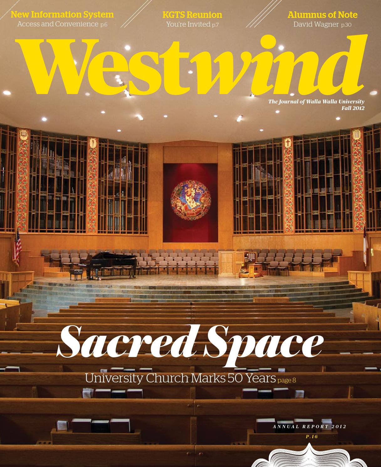Westwind, Fall 2012 by Walla Walla University - Issuu