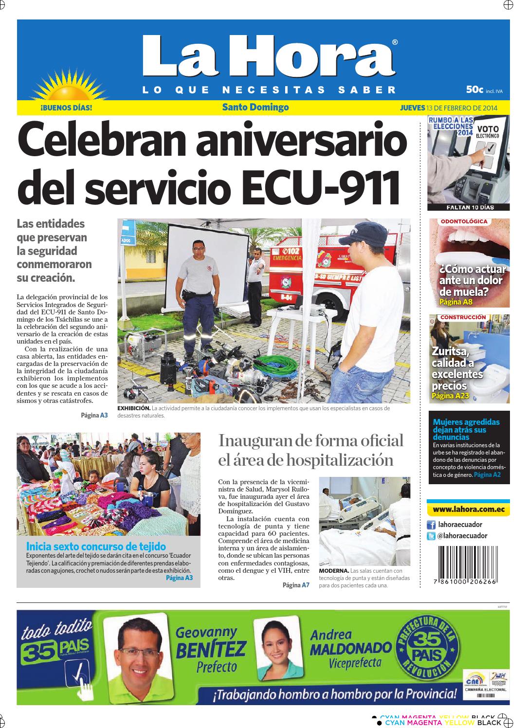 La Hora Santo Domingo 13 febrero