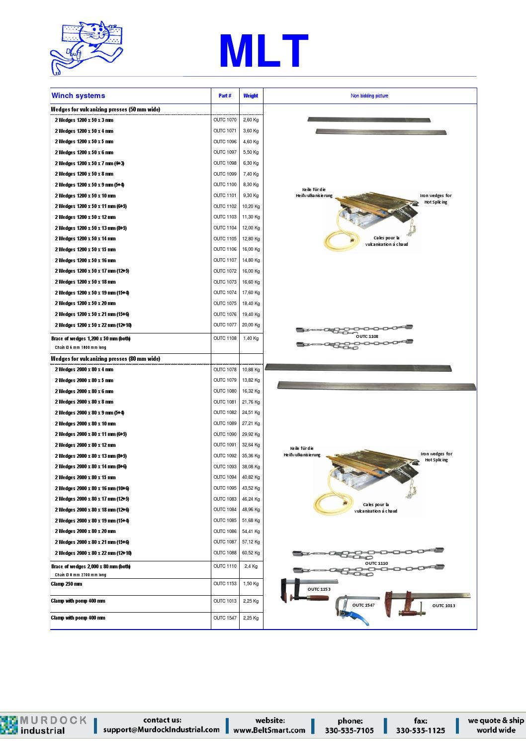 Conveyor Belt Lace and Super Screw Full PDF catalog catalogue by