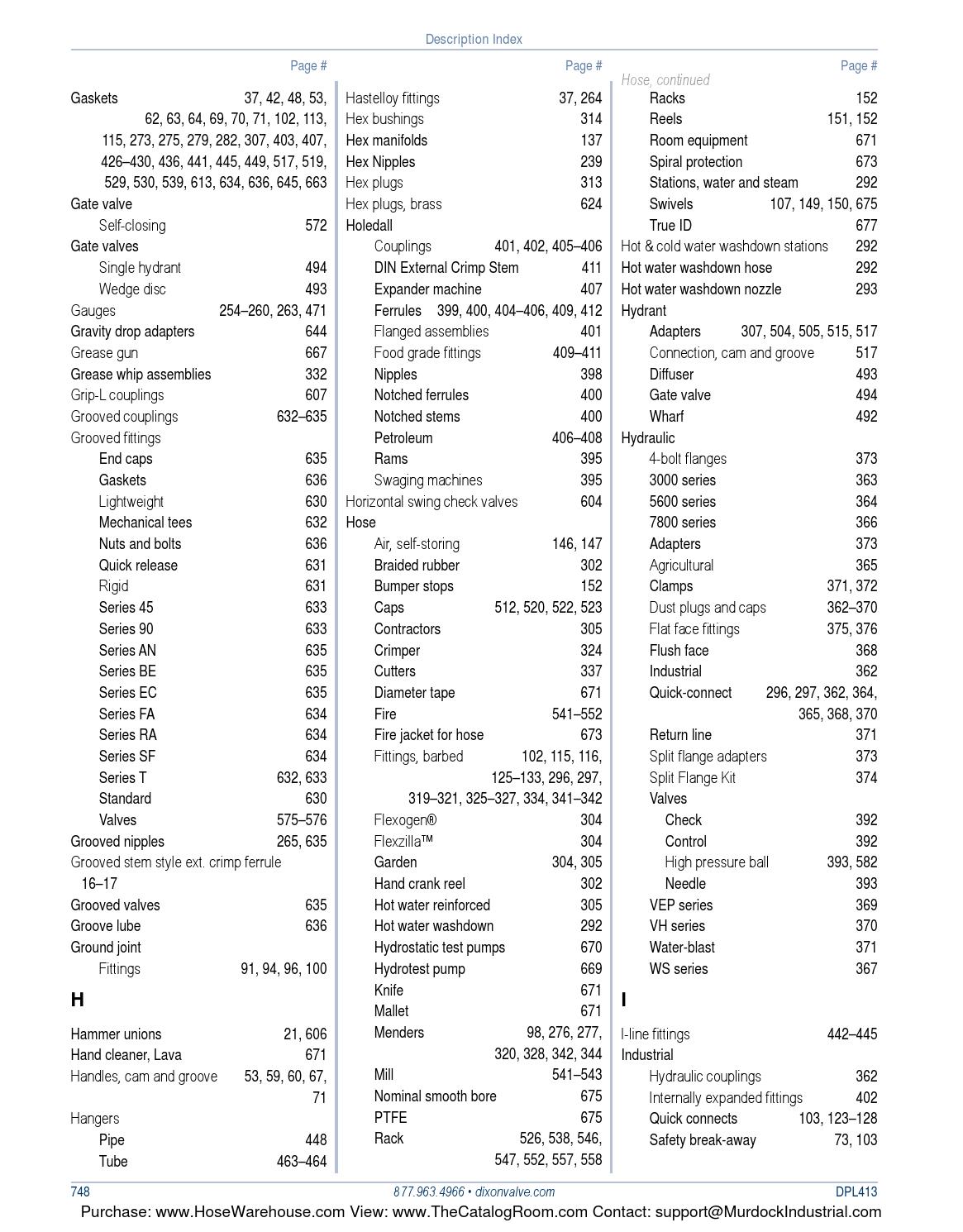 Dixon main catalog 2013 part 2 final by Murdock Industrial Issuu