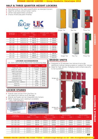 Storage Design Limited 家具目录 · 02 层架 × storage 第 21 页