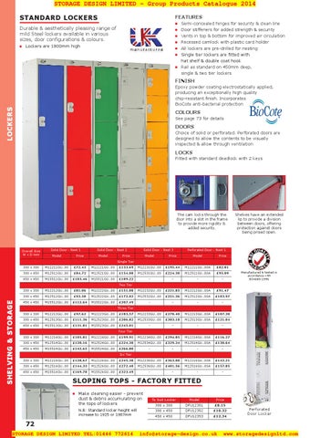 Storage Design Limited 家具目录 · 02 层架 × storage 第 24 页