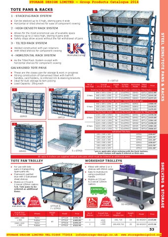 Storage Design Limited 家具目录 · 02 层架 × storage 第 5 页