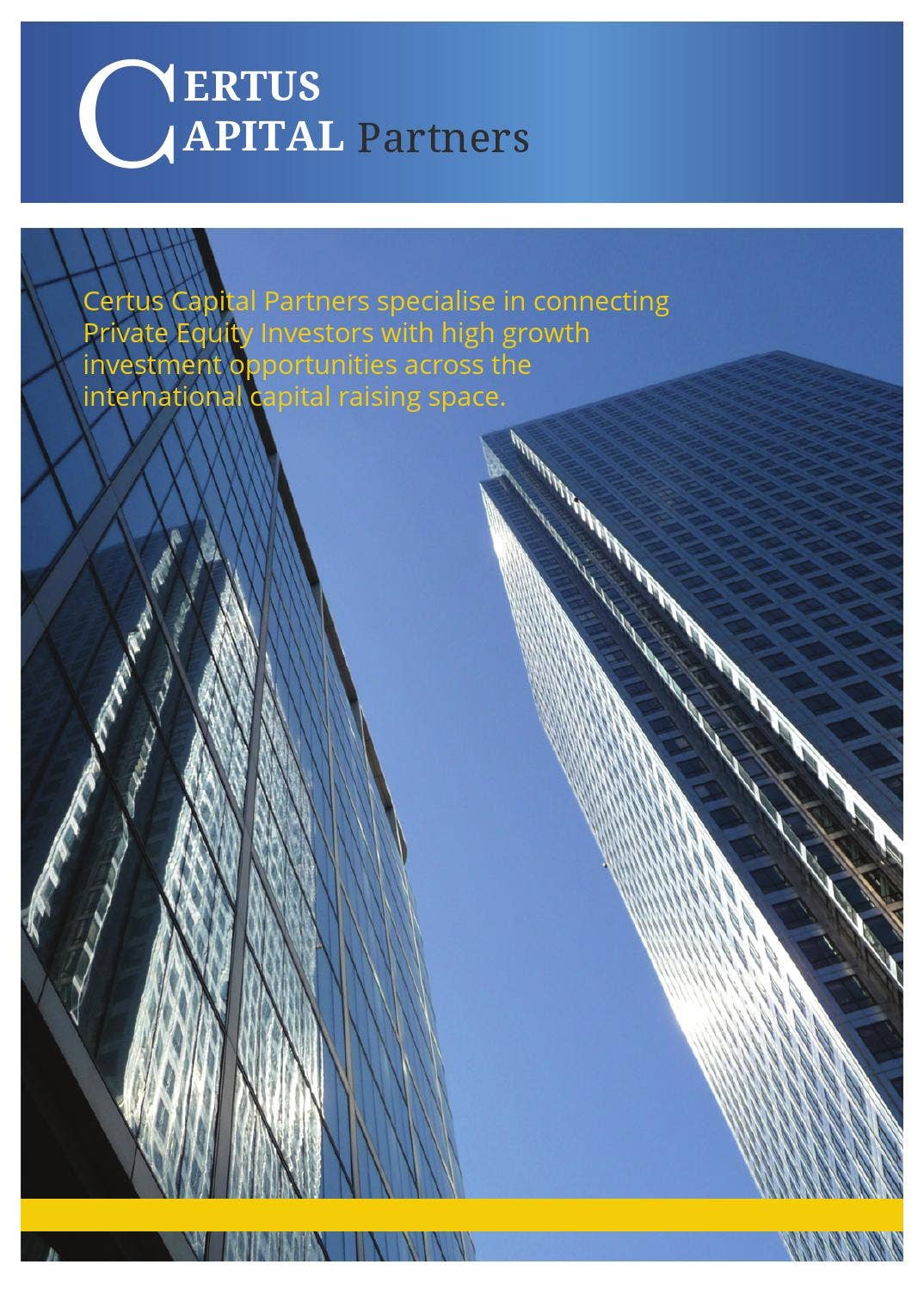 Certus brochure by Catch Design - C. Tarbuck - Issuu