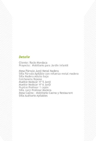 Hernan Aguilera 家具目录 · Ficha tecnica mobiliario escolar junji 第 3 页