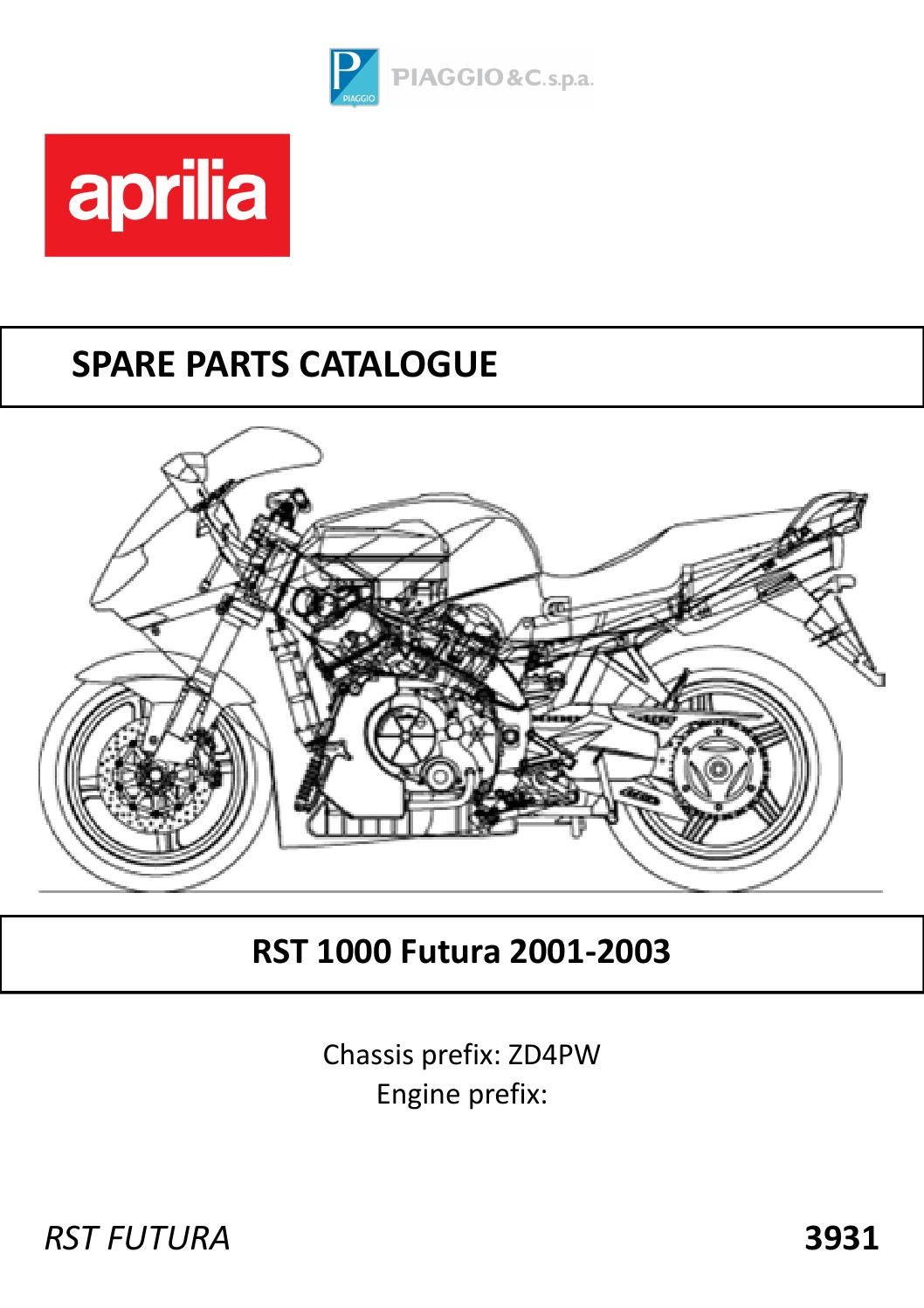 Rst Futura Vector 2001-03 Aprilia RST 1000 Futura by AMS Ducati - Issuu