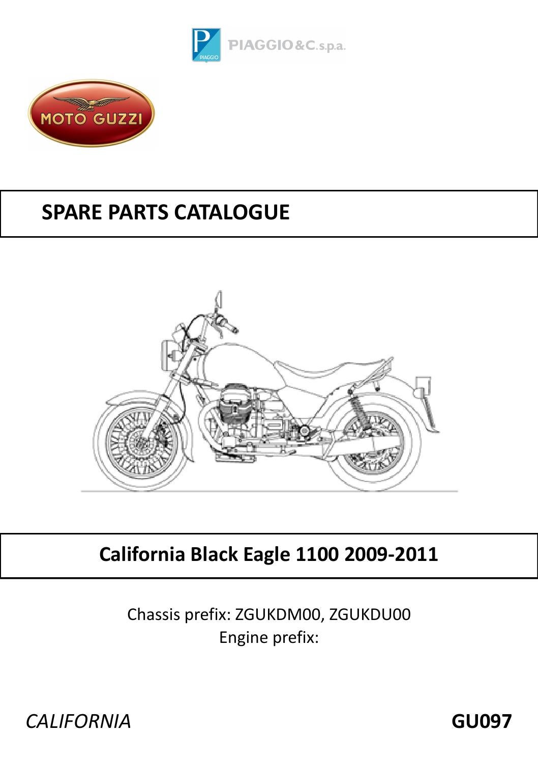 2009 Moto Guzzi California Black Eagle