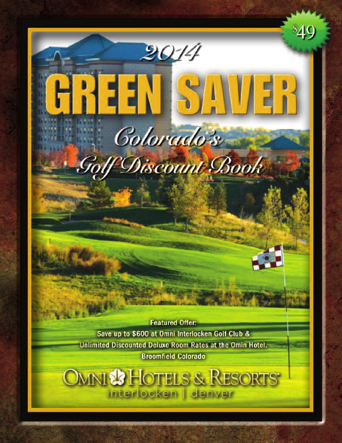 Green Saver Golf Discount Book 2014 by O'Keefe Publishing, Inc. Issuu